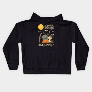 Halloween Witchy Duck Honkus Ponkus Kawaii Style Kids Hoodie